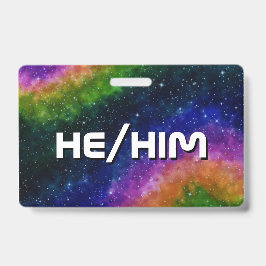 Regnbågsgalaxen Märke Han/Honom