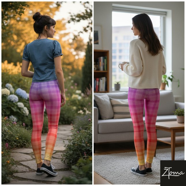 Regnbågsglans Leggings (Skapare uppladdad)