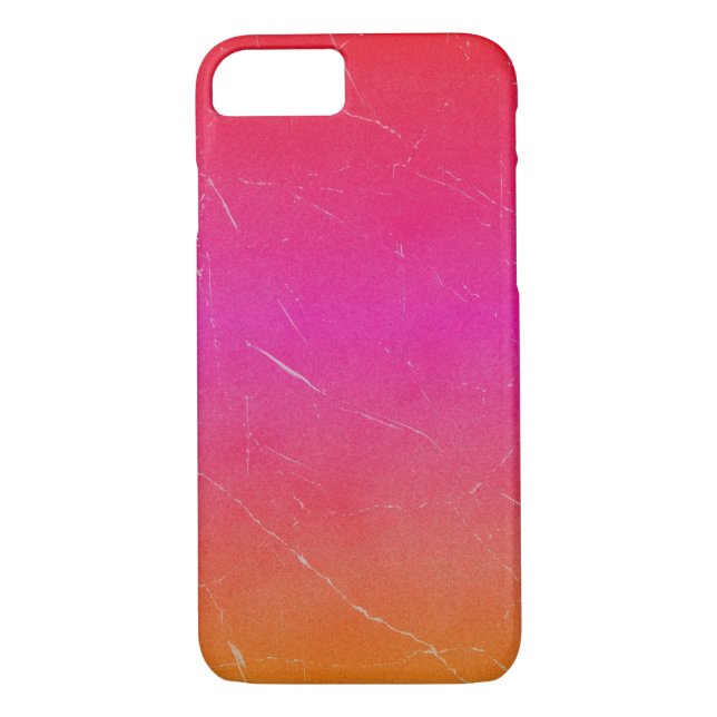 Regnbågsgradient Abstrakt Art Case-Mate iPhone Skal (Baksida)
