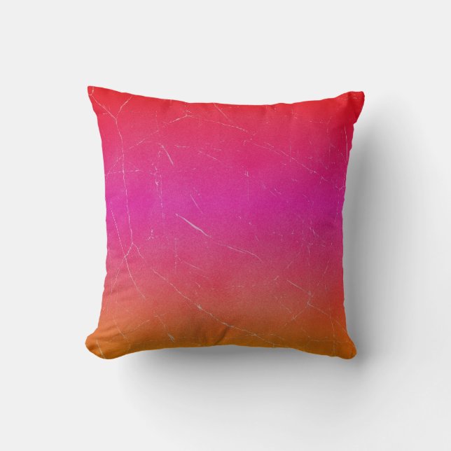 Regnbågsgradient Abstrakt Art Kudde (Framsida)