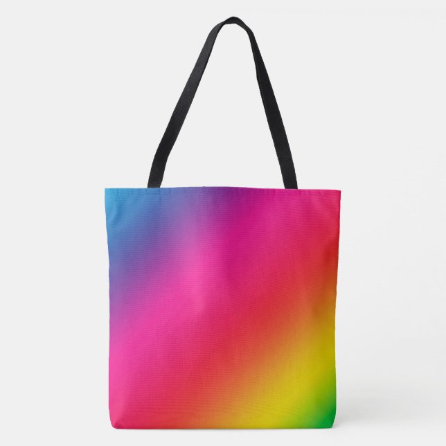 Regnbågsgradient Tygkasse (Framsida)