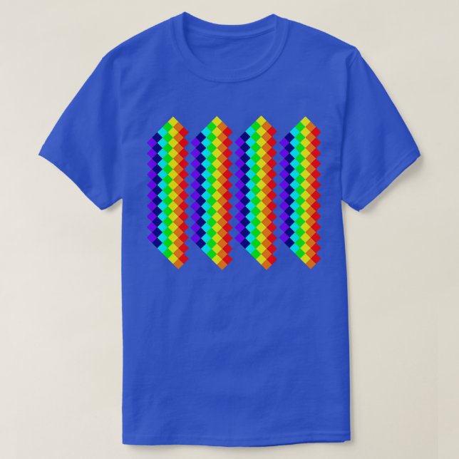 Regnbågsgrafik T Shirt (Design framsida)