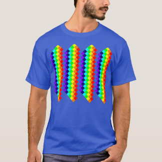 Regnbågsgrafik T Shirt