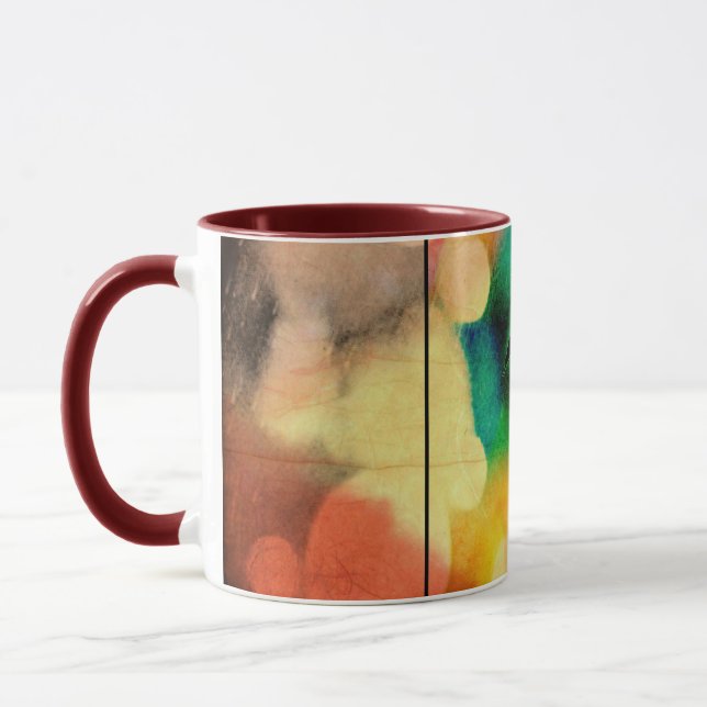 Regnbågsgräsdramatik Mugg (Vänster)