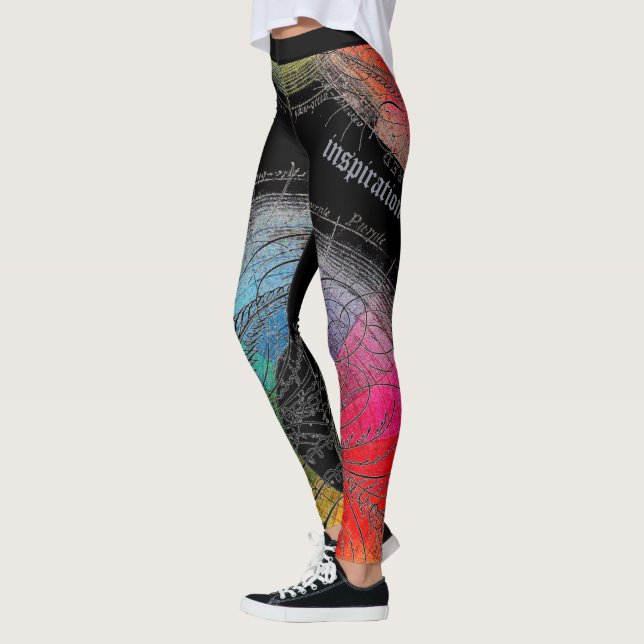Regnbågsinspiration 2.0 leggings (Vänster)