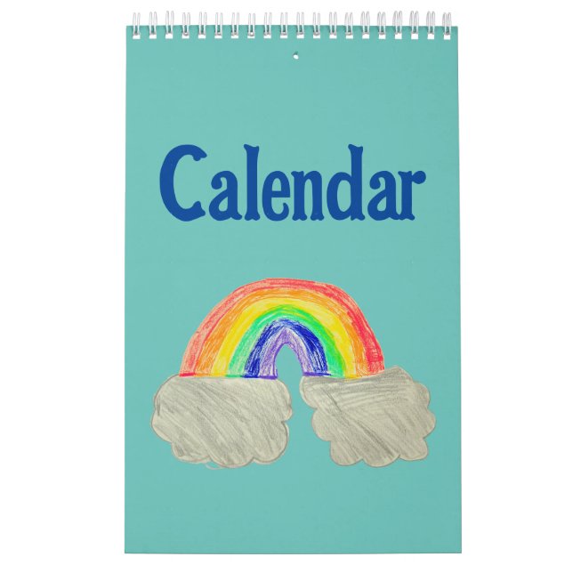 Regnbågskalender Kalender (Omslag)