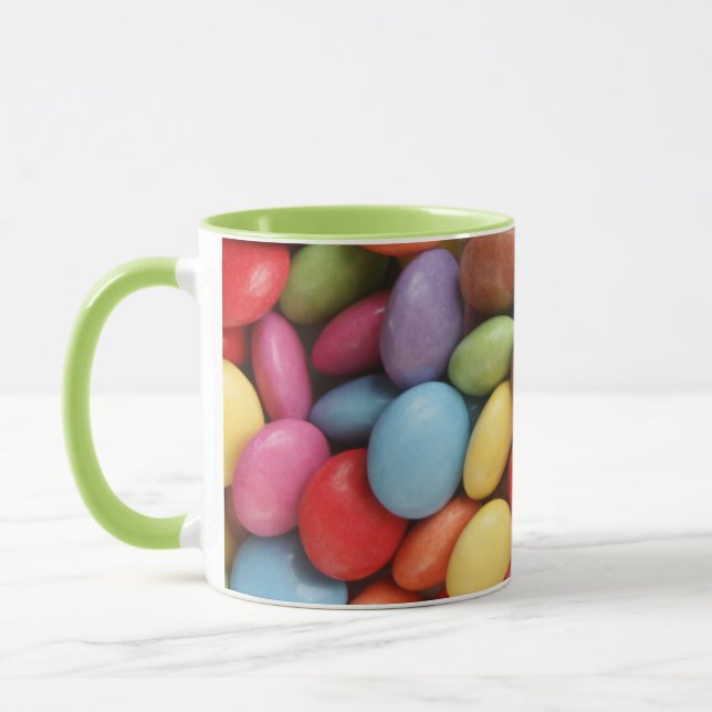 regnbågskarameller mugg (Vänster)