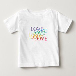 REGNBÅGSKÄRLEK Baby T-Shirt