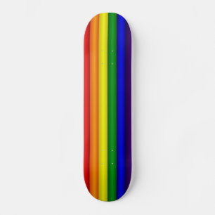Regnbågskateboard Skateboard Bräda 21,5 Cm