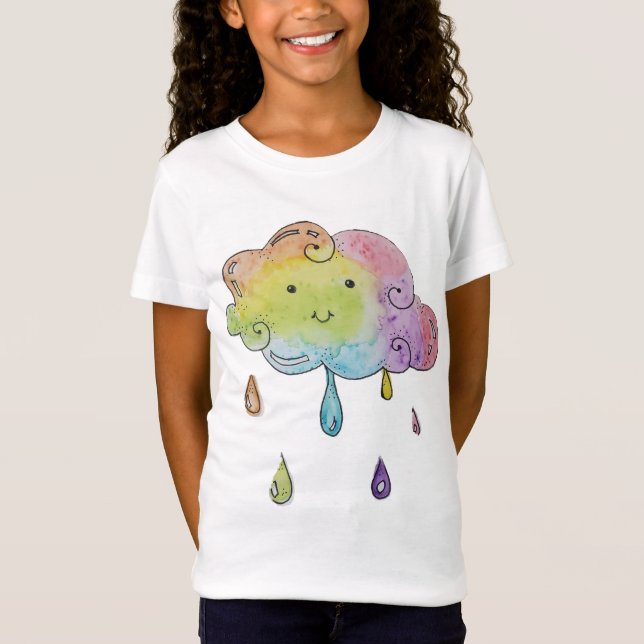 Regnbågskjorta T-shirt (Framsida)
