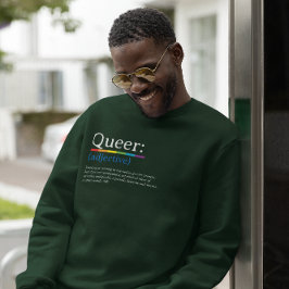 Regnbågskö för LGBTQ-Pride Lång Ärmad Tröja