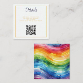 Regnbågskod QR Tilläggskort