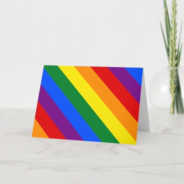 Regnbågskort för Pride Kort (Framsida)