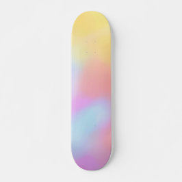 regnbågsky mini skateboard bräda 18,5 cm