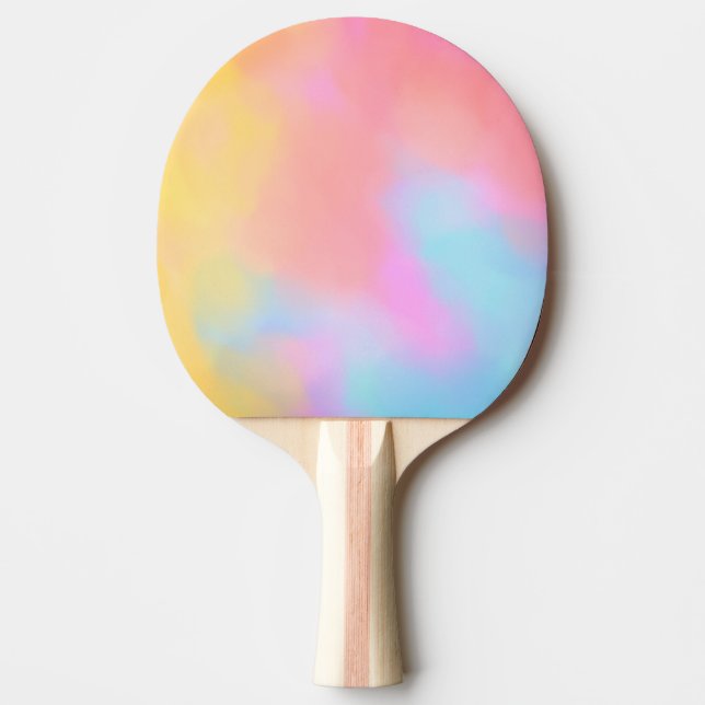 regnbågsky pingisracket (Framsidan)