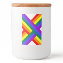 regnbågslabel (10 per ark) av dalDesignNZ