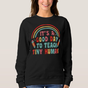 Regnbågslärare Groovy Det är en Bra dag för Teach T Shirt