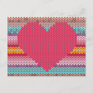 Regnbågsliknande retorik faux woolen sticka valent helg vykort