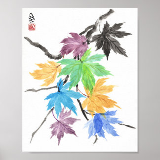 Regnbågslönsdans Poster