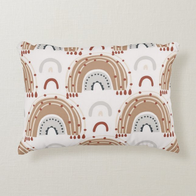 Regnbågsmagie Prydnadskudde (Framsidan)