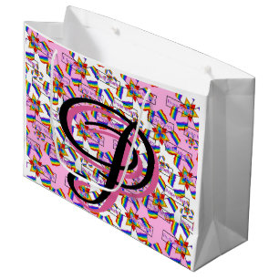 Regnbågsmandala Pride-monogram - Levande geometris
