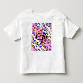 Regnbågsmandala Pride-monogram - Levande geometris T Shirt