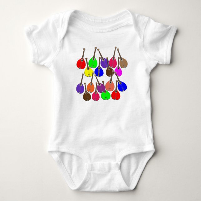 regnbågsmandolin tee (Framsida)