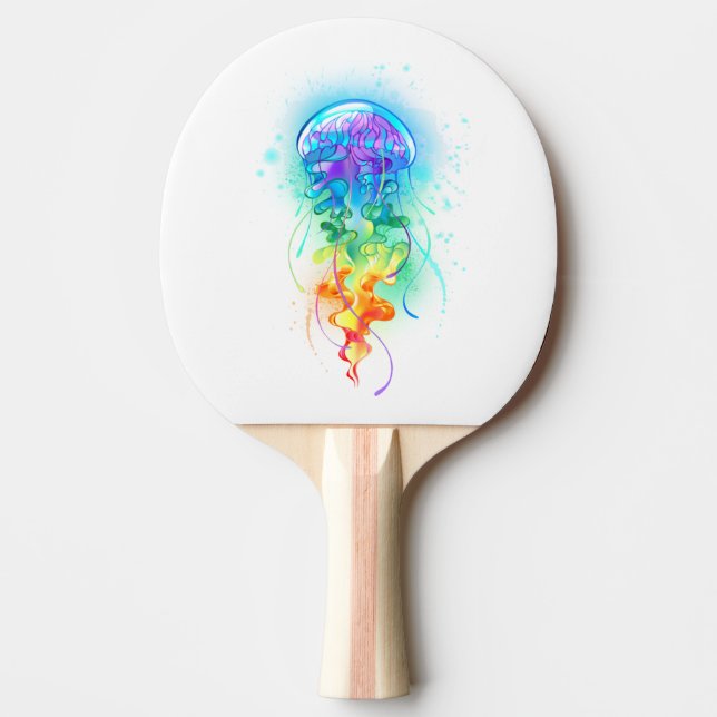 Regnbågsmanet Pingisracket (Framsidan)