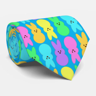 Regnbågsmarmelad Byte Bunny Blue Nacke Ti Slips