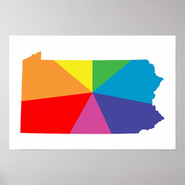 regnbågsmatris i pennsylvania poster (Framsidan)