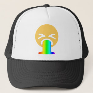 regnbågsmoke emoji keps