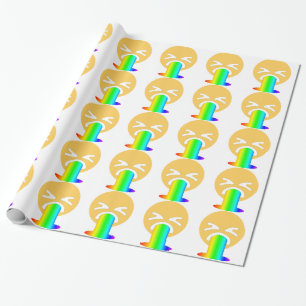 regnbågsmoke emoji presentpapper