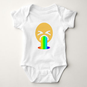 regnbågsmoke emoji t shirt