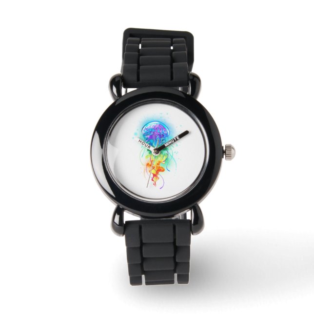 Regnbågsnäcka Armbandsur (Framsida)
