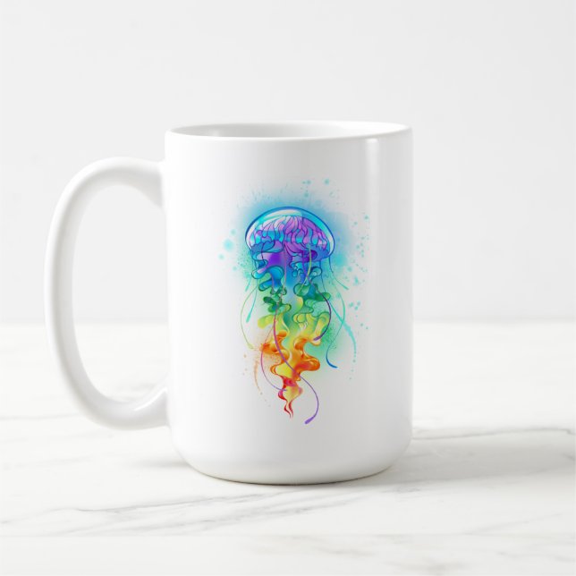 Regnbågsnäcka Kaffemugg (Vänster)