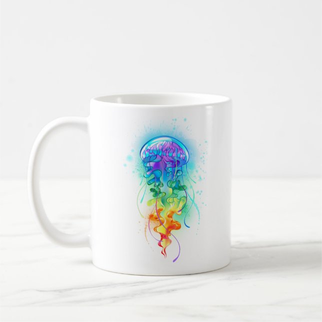 Regnbågsnäcka Kaffemugg (Vänster)