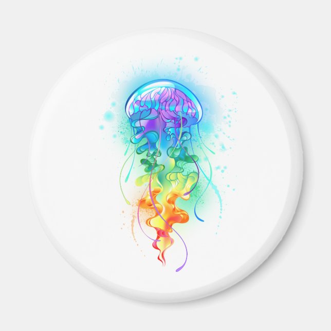 Regnbågsnäcka Magnet (Framsidan)