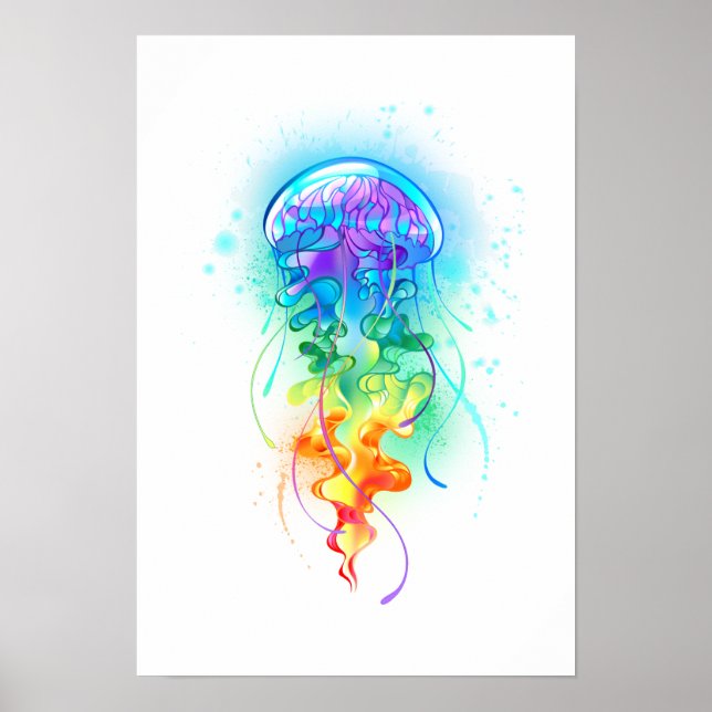 Regnbågsnäcka Poster (Framsidan)