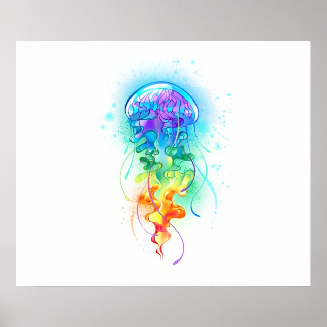 Regnbågsnäcka Poster (Framsidan)