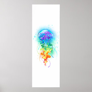 Regnbågsnäcka Poster