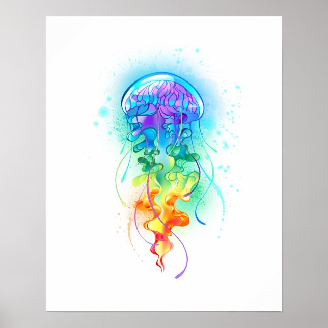 Regnbågsnäcka Poster (Framsidan)