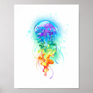 Regnbågsnäcka Poster