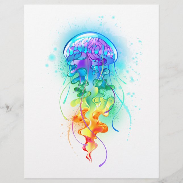 Regnbågsnäcka Reklamblad (Framsidan)