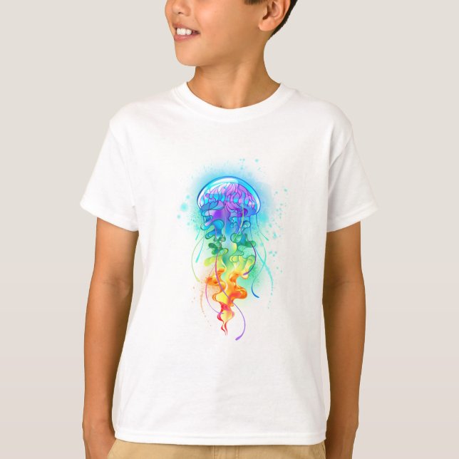 Regnbågsnäcka T Shirt (Framsida)