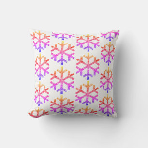 Regnbågsnöflingor För Soffa Soffa Chaise Loungemöb Kudde