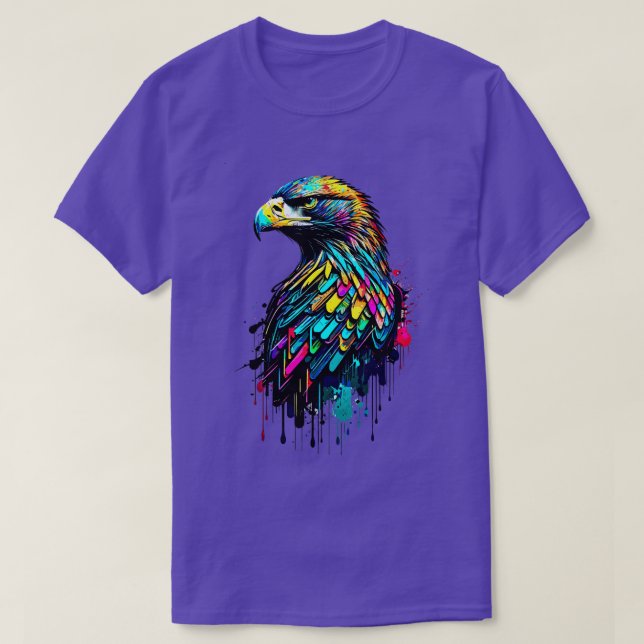 regnbågsörn t shirt (Design framsida)