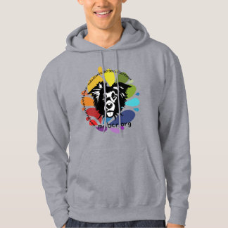Regnbågspalett Basic Hooded Sweatshirt