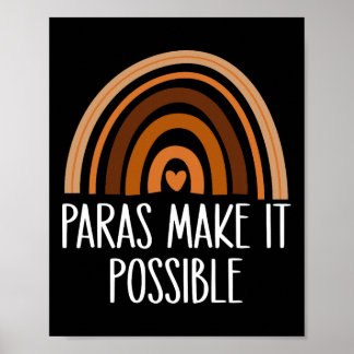 Regnbågsparas gör det möjligt för paraprofessionel poster