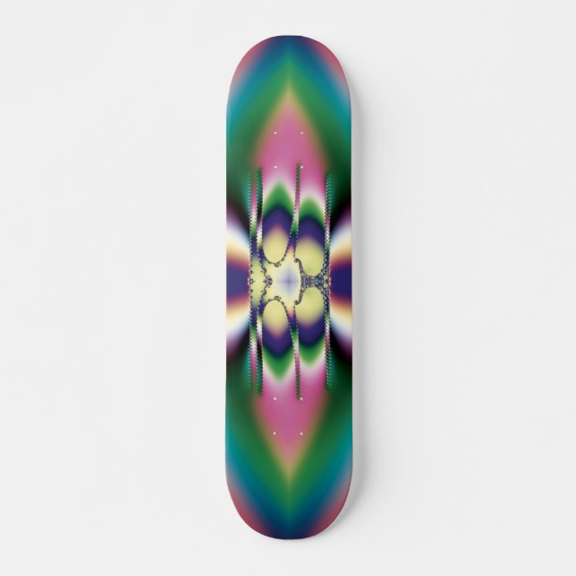 Regnbågspegel Skateboard Bräda 21,5 Cm (Framsida)