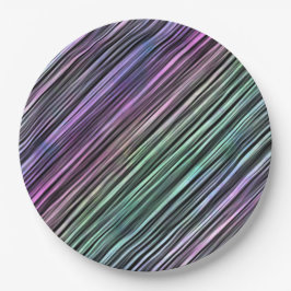 Regnbågspenseldrag på svart: